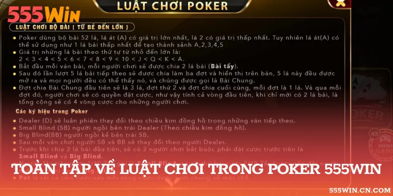 Luật chơi cơ bản cần nắm rõ khi chơi