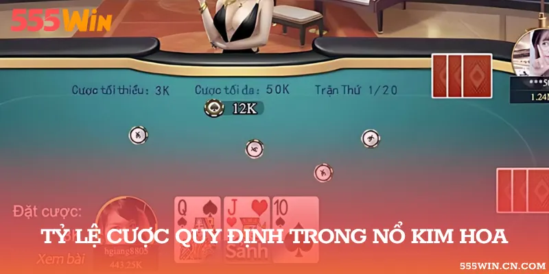 Quy định về tỷ lệ cược trong Nổ Kim Hoa